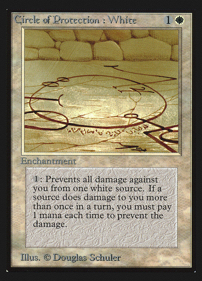 Circle of Protection: White (IE) [Intl. Collectors’ Edition] | Webway Games
