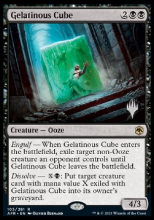 Gelatinous Cube (Promo Pack) [Dungeons & Dragons: Adventures in the Forgotten Realms Promos] | Webway Games
