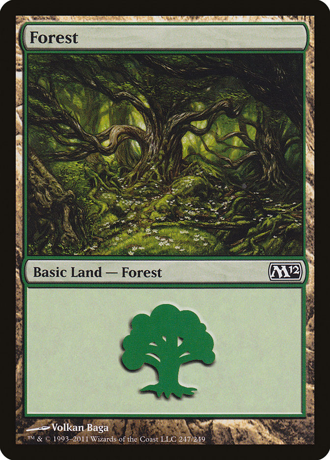 Forest (#247) [Magic 2012] | Webway Games