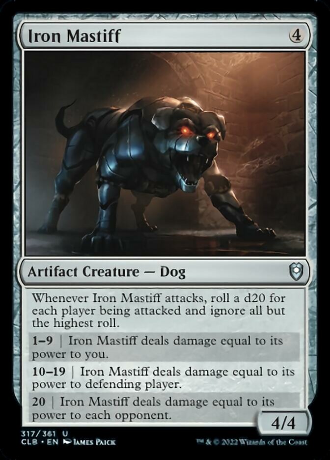 Iron Mastiff [Commander Legends: Battle for Baldur's Gate] | Webway Games