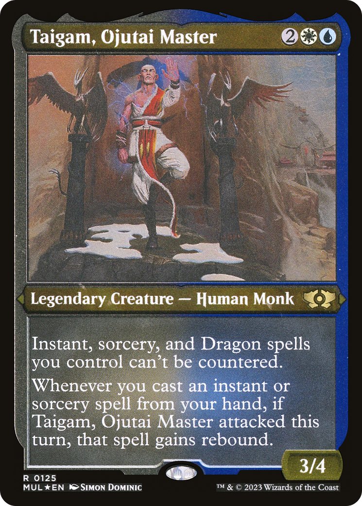 Taigam, Ojutai Master (Foil Etched) [Multiverse Legends] | Webway Games