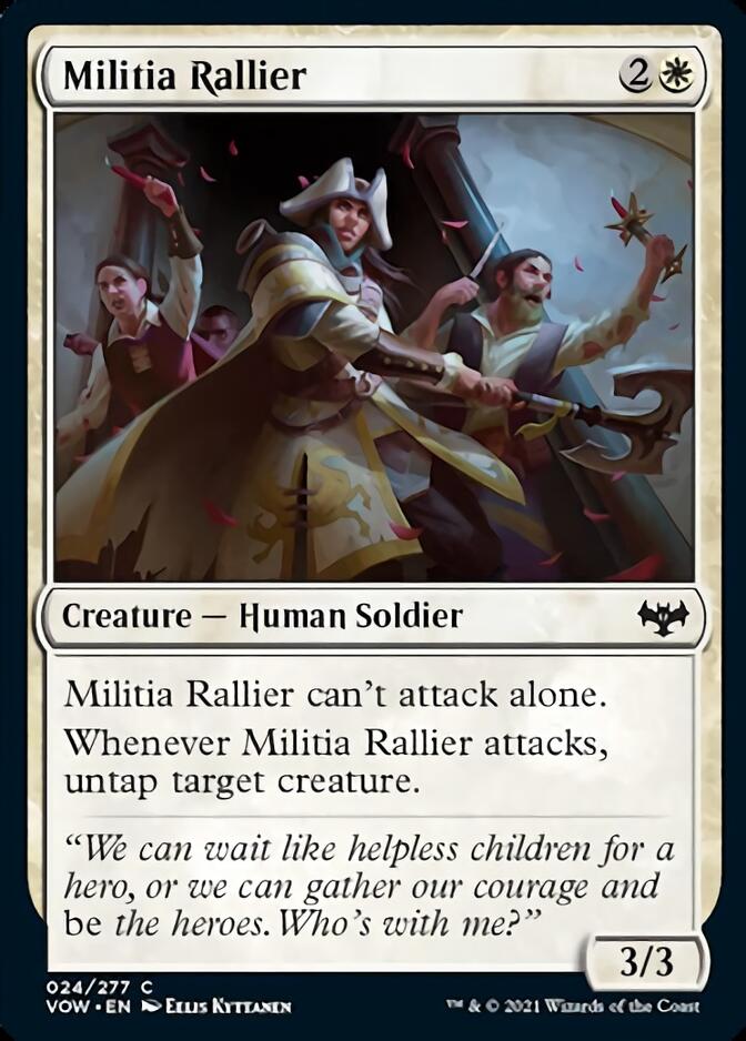 Militia Rallier [Innistrad: Crimson Vow] | Webway Games