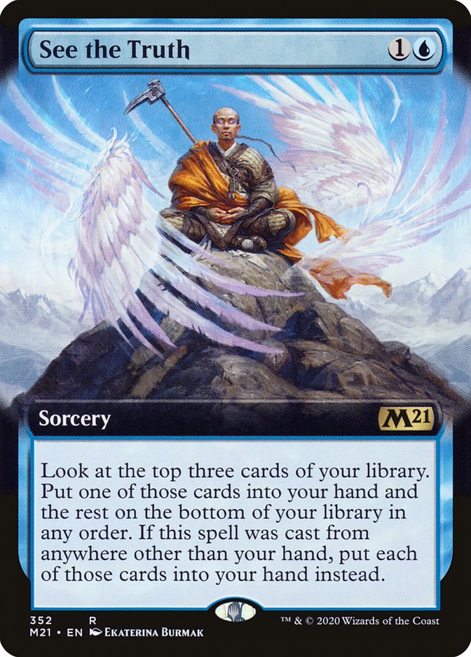 See the Truth (Extended Art) [Core Set 2021] | Webway Games