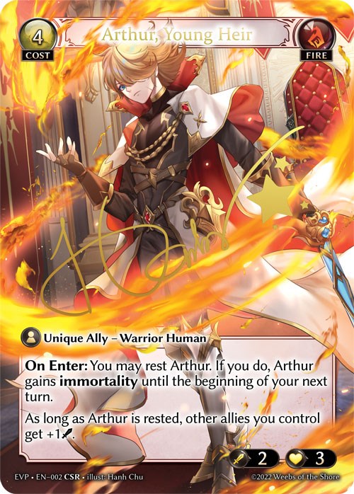Arthur, Young Heir (2) [Dawn of Ashes: Event Pack] | Webway Games