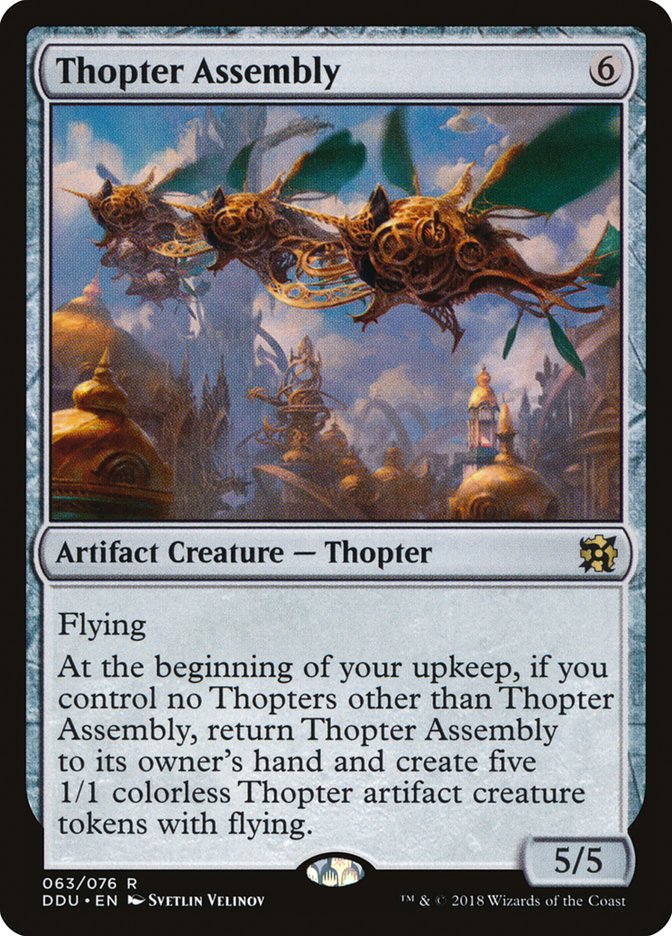 Thopter Assembly [Duel Decks: Elves vs. Inventors] | Webway Games