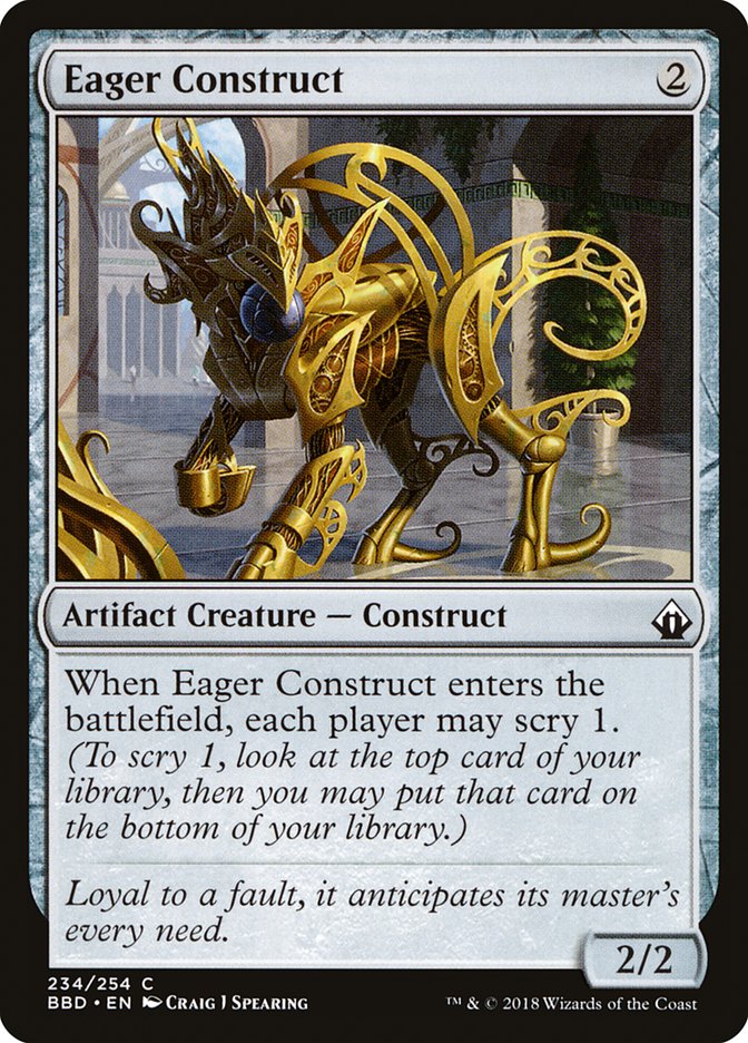 Eager Construct [Battlebond] | Webway Games