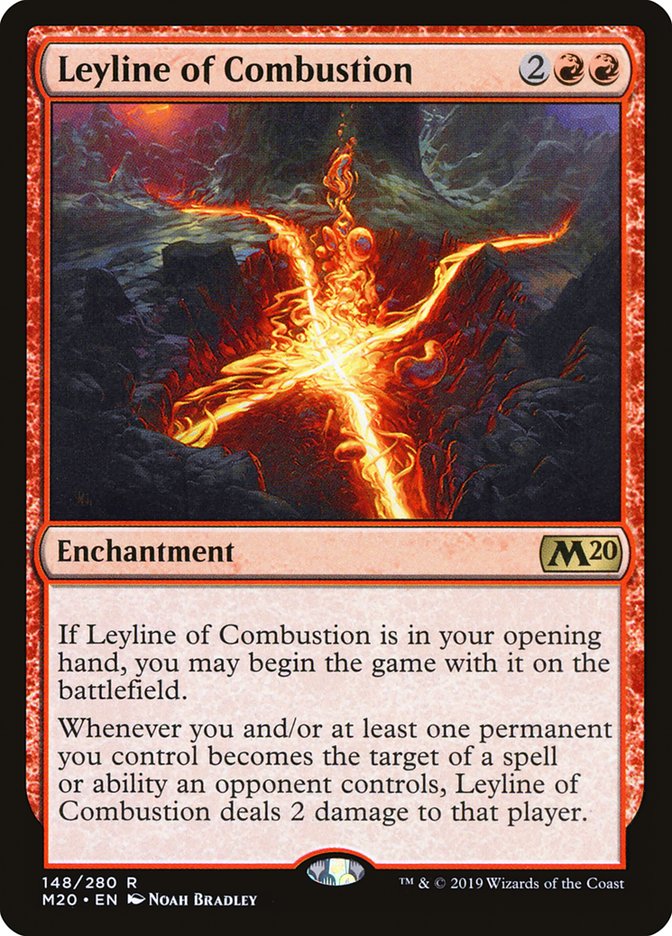 Leyline of Combustion [Core Set 2020] | Webway Games