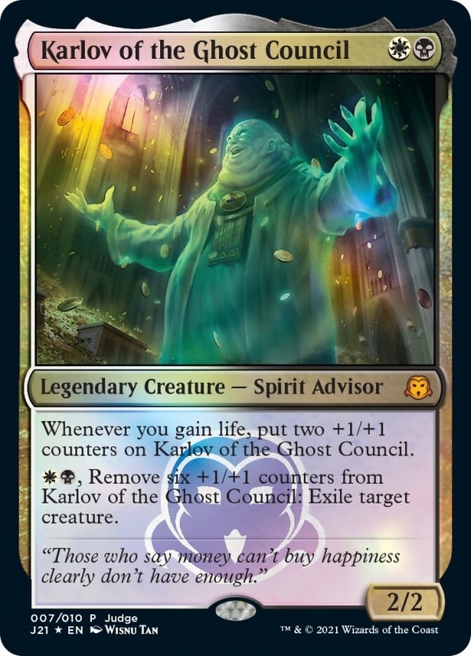 Karlov of the Ghost Council [Judge Gift Cards 2021] | Webway Games