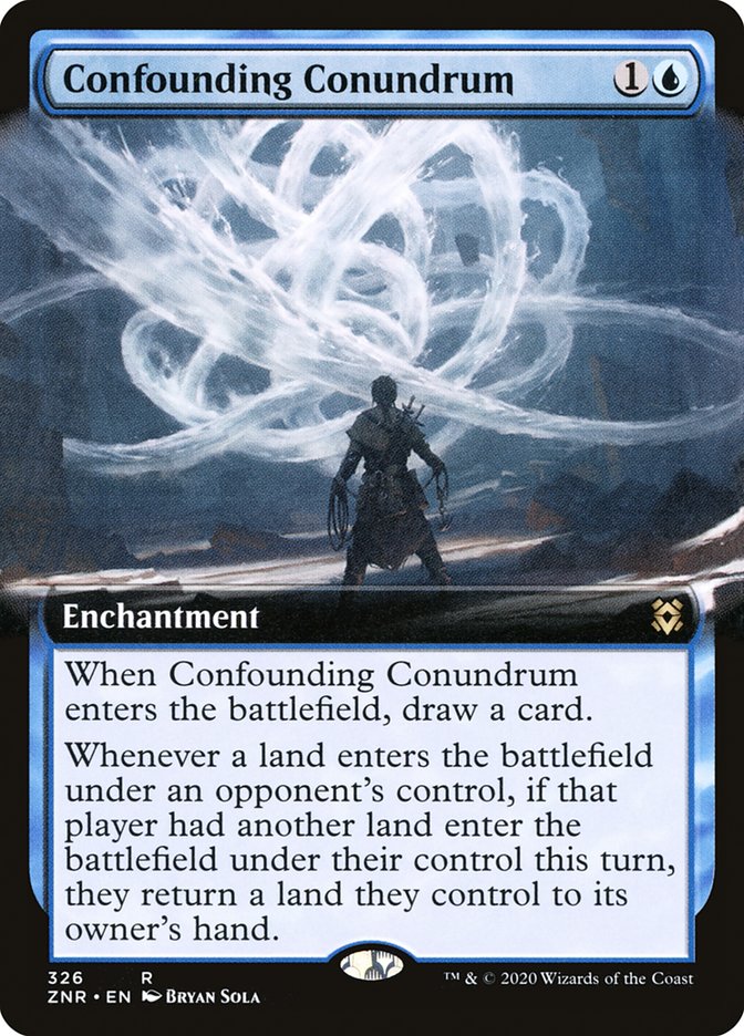 Confounding Conundrum (Extended Art) [Zendikar Rising] | Webway Games
