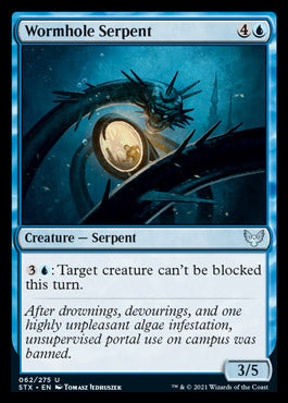 Wormhole Serpent [Strixhaven: School of Mages] | Webway Games