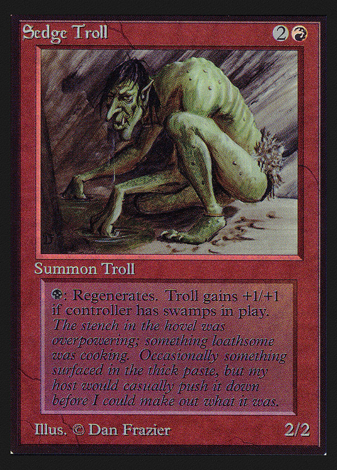 Sedge Troll (CE) [Collectors’ Edition] | Webway Games