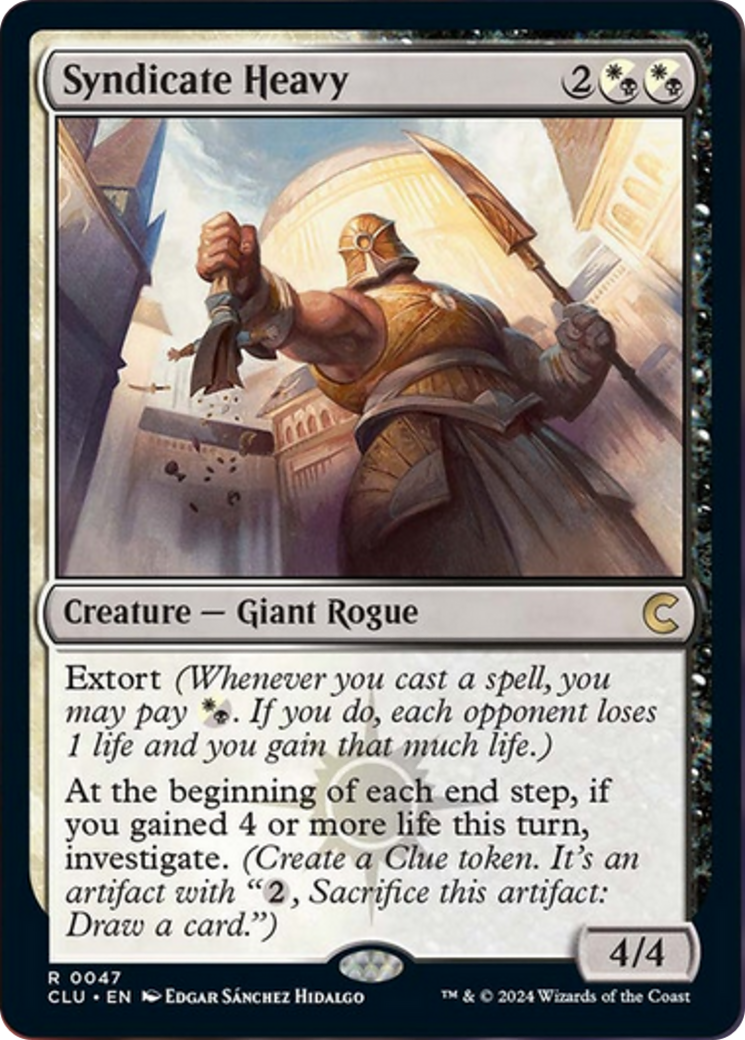 Syndicate Heavy [Ravnica: Clue Edition] | Webway Games