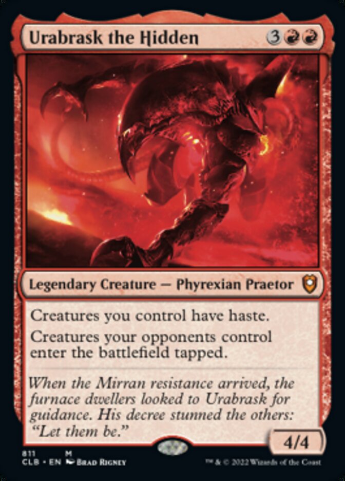 Urabrask the Hidden [Commander Legends: Battle for Baldur's Gate] | Webway Games