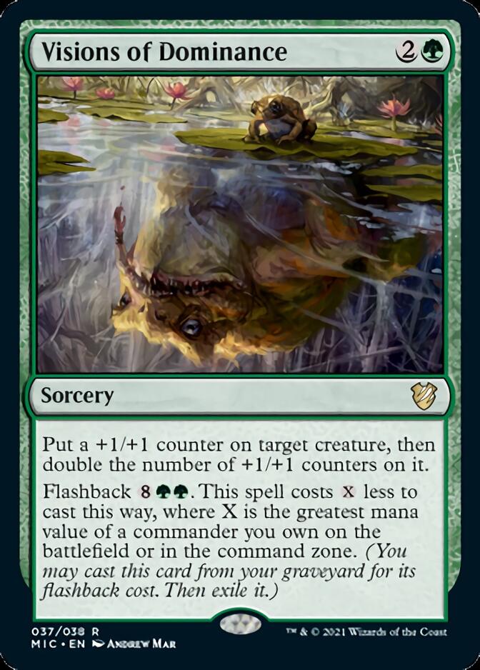 Visions of Dominance [Innistrad: Midnight Hunt Commander] | Webway Games