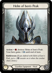 Helm of Isen's Peak [U-WTR042] (Welcome to Rathe Unlimited)  Unlimited Rainbow Foil | Webway Games