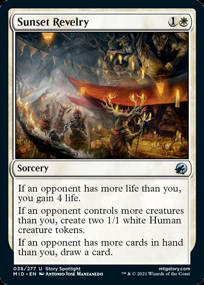 Sunset Revelry [Innistrad: Midnight Hunt] | Webway Games