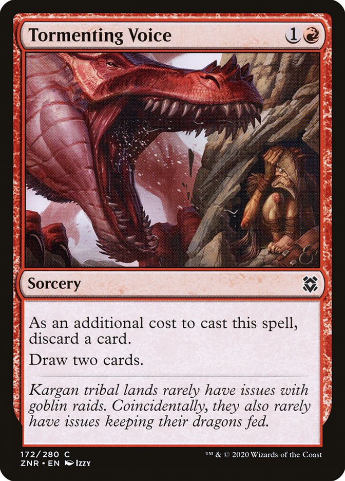 Tormenting Voice [Zendikar Rising] | Webway Games