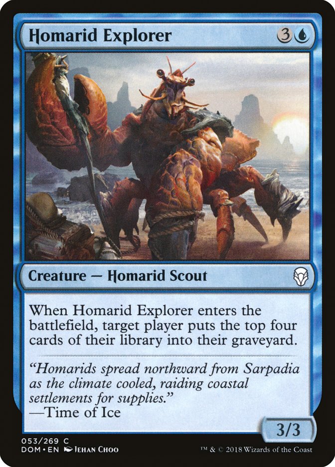 Homarid Explorer [Dominaria] | Webway Games