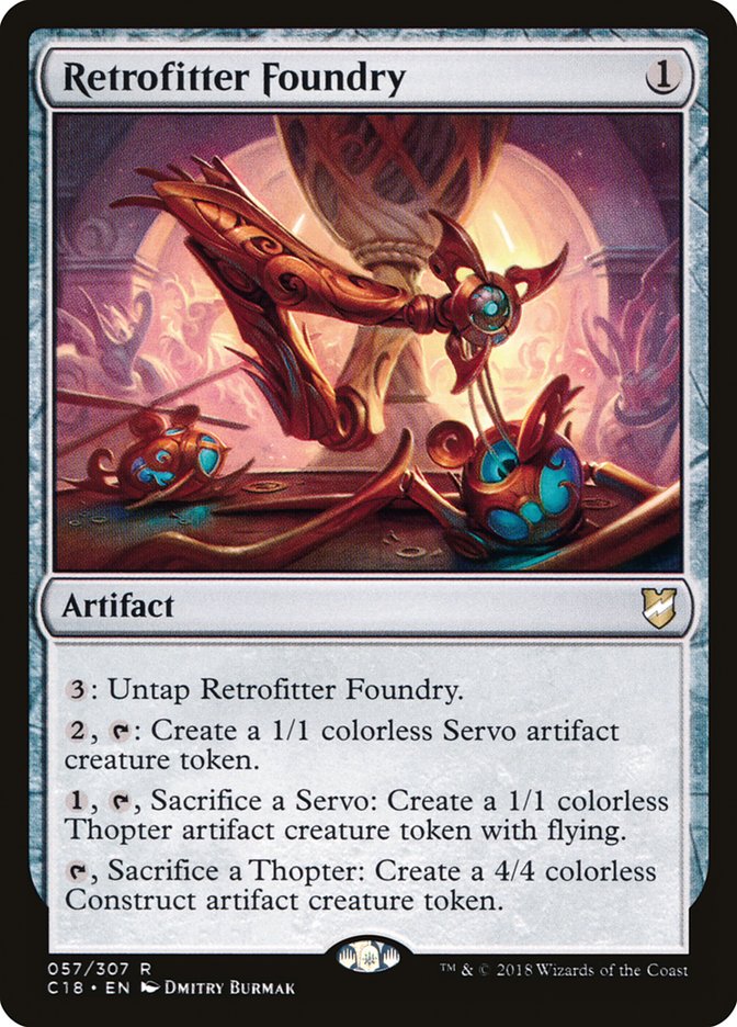 Retrofitter Foundry [Commander 2018] | Webway Games