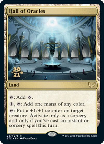 Hall of Oracles [Strixhaven: School of Mages Prerelease Promos] | Webway Games