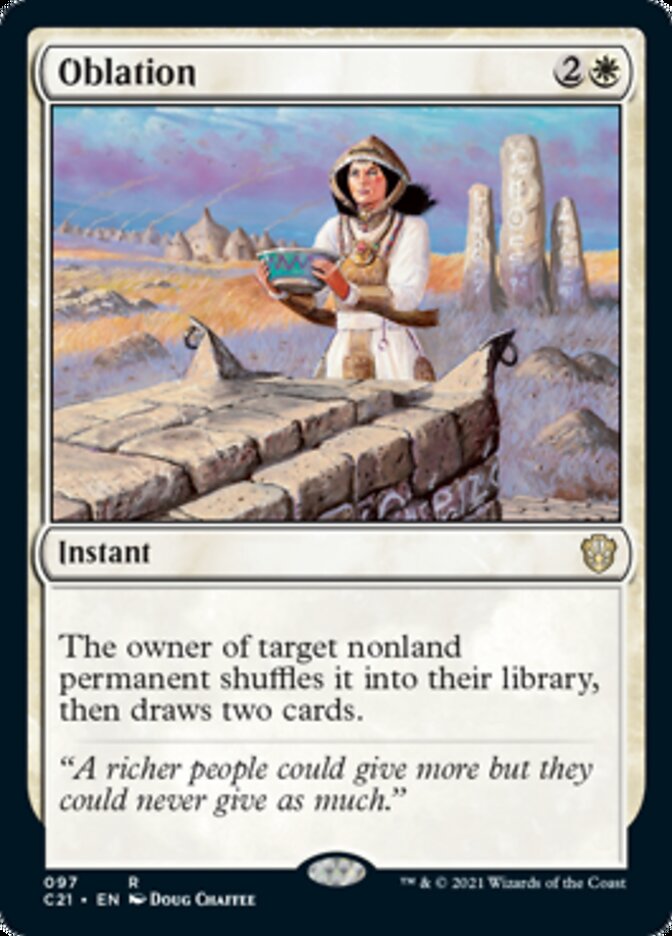 Oblation [Commander 2021] | Webway Games