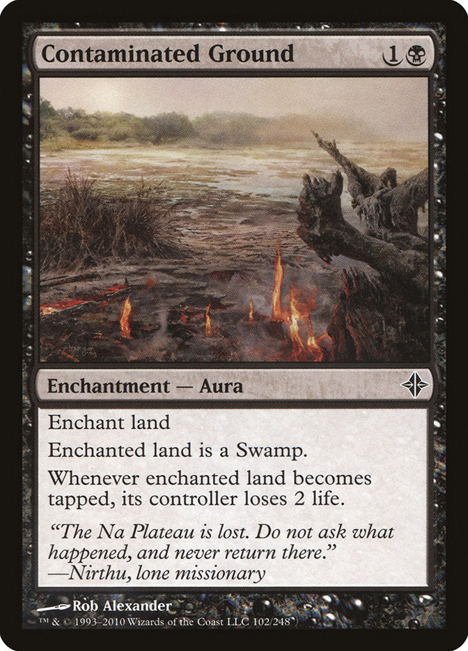 Contaminated Ground [Rise of the Eldrazi] | Webway Games