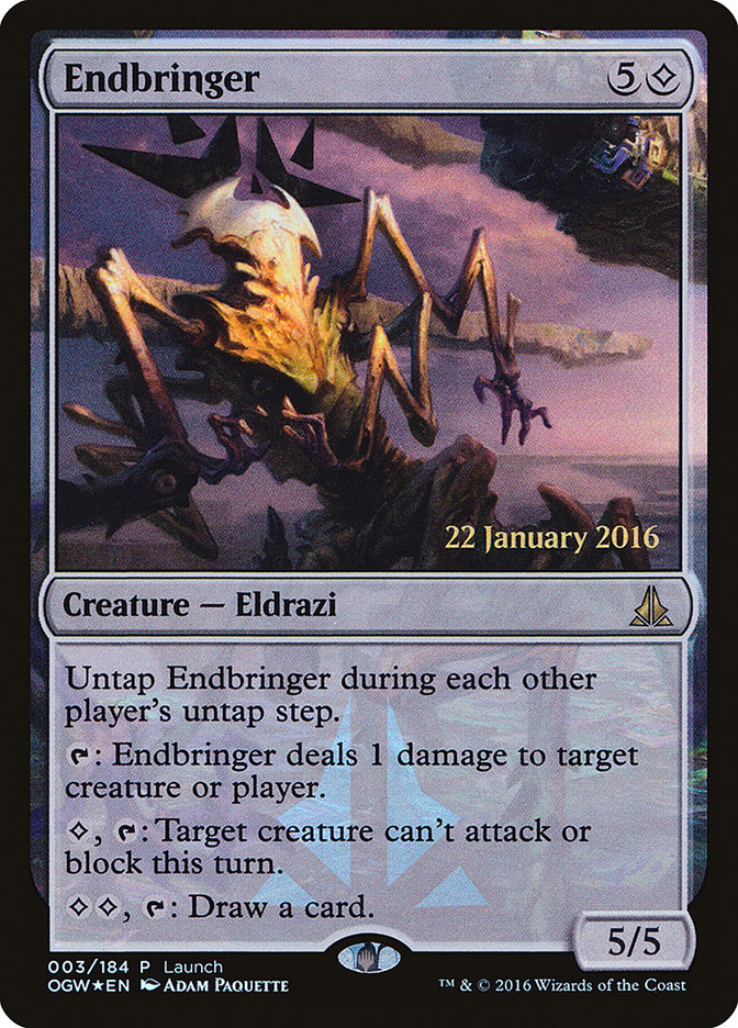 Endbringer (Prerelease) [Oath of the Gatewatch Promos] | Webway Games