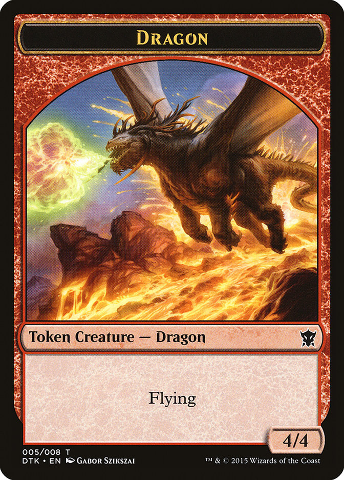 Dragon [Dragons of Tarkir Tokens] | Webway Games