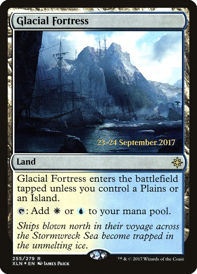 Glacial Fortress  (Prerelease) [Ixalan Prerelease Promos] | Webway Games