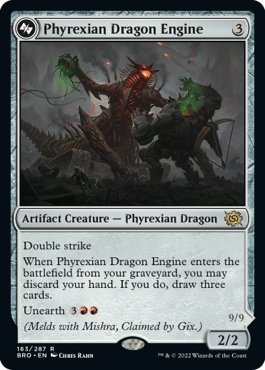 Phyrexian Dragon Engine [The Brothers' War] | Webway Games
