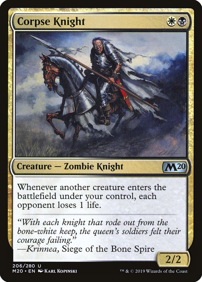 Corpse Knight [Core Set 2020] | Webway Games
