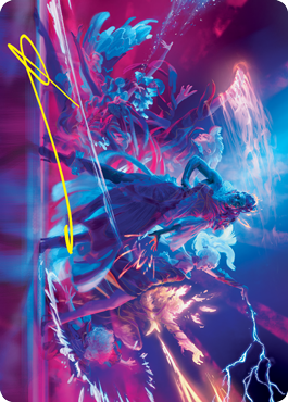 Prismari Command Art Card (Gold-Stamped Signature) [Strixhaven: School of Mages Art Series] | Webway Games