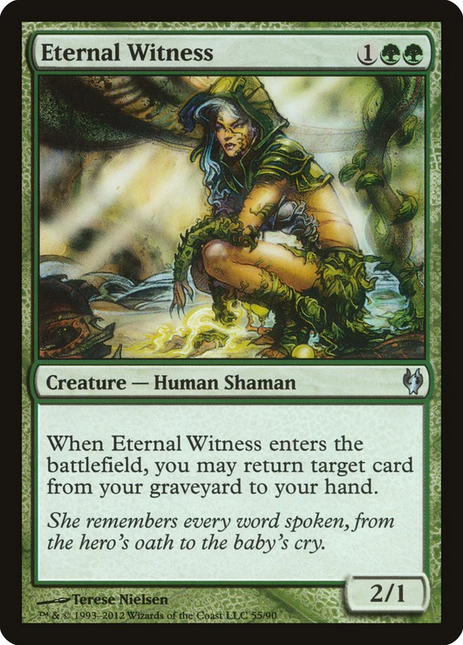 Eternal Witness [Duel Decks: Izzet vs. Golgari] | Webway Games