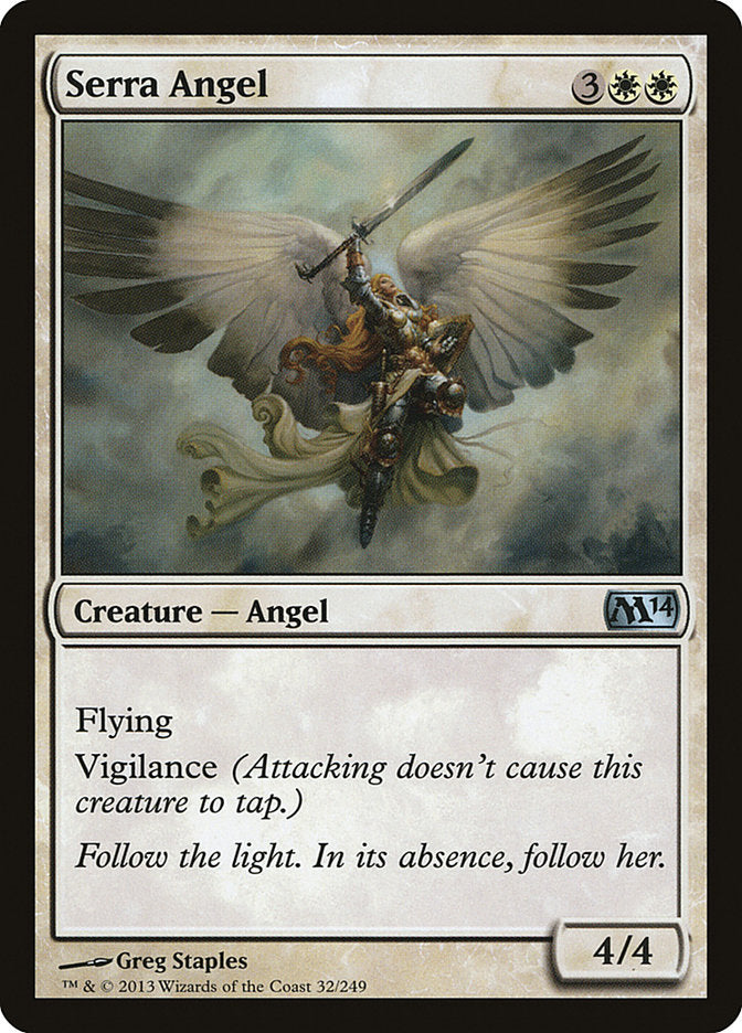 Serra Angel [Magic 2014] | Webway Games