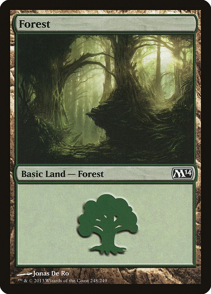 Forest (248) [Magic 2014] | Webway Games