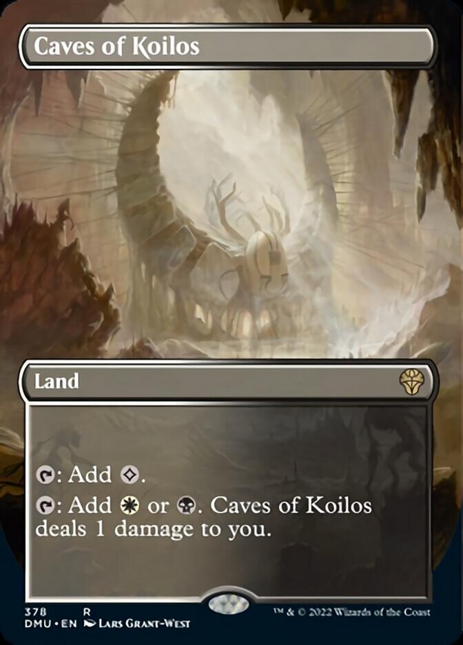 Caves of Koilos (Borderless Alternate Art) [Dominaria United] | Webway Games