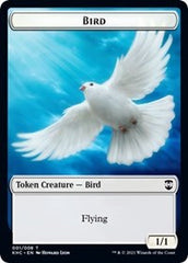 Bird // Spirit Double-sided Token [Kaldheim Commander Tokens] | Webway Games