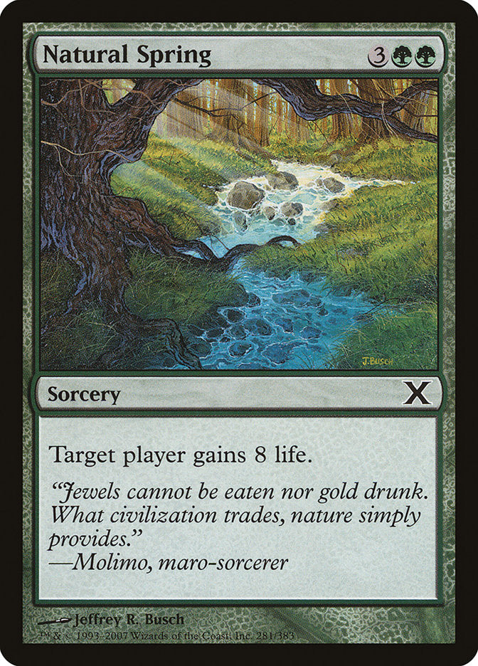 Natural Spring [Tenth Edition] | Webway Games