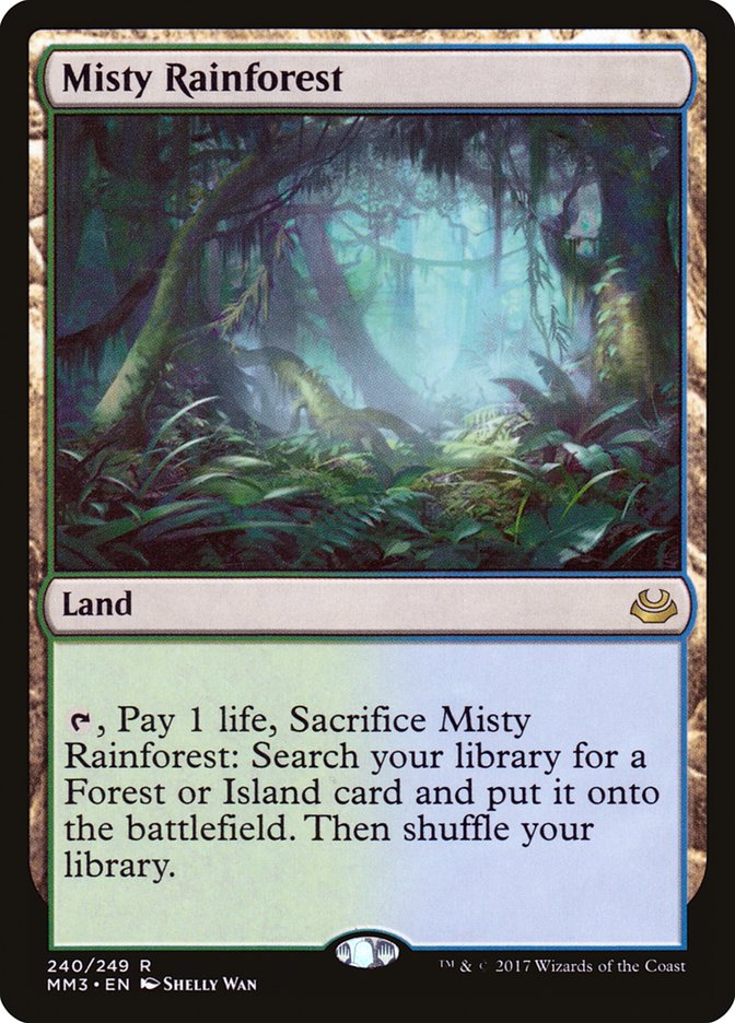 Misty Rainforest [Modern Masters 2017] | Webway Games