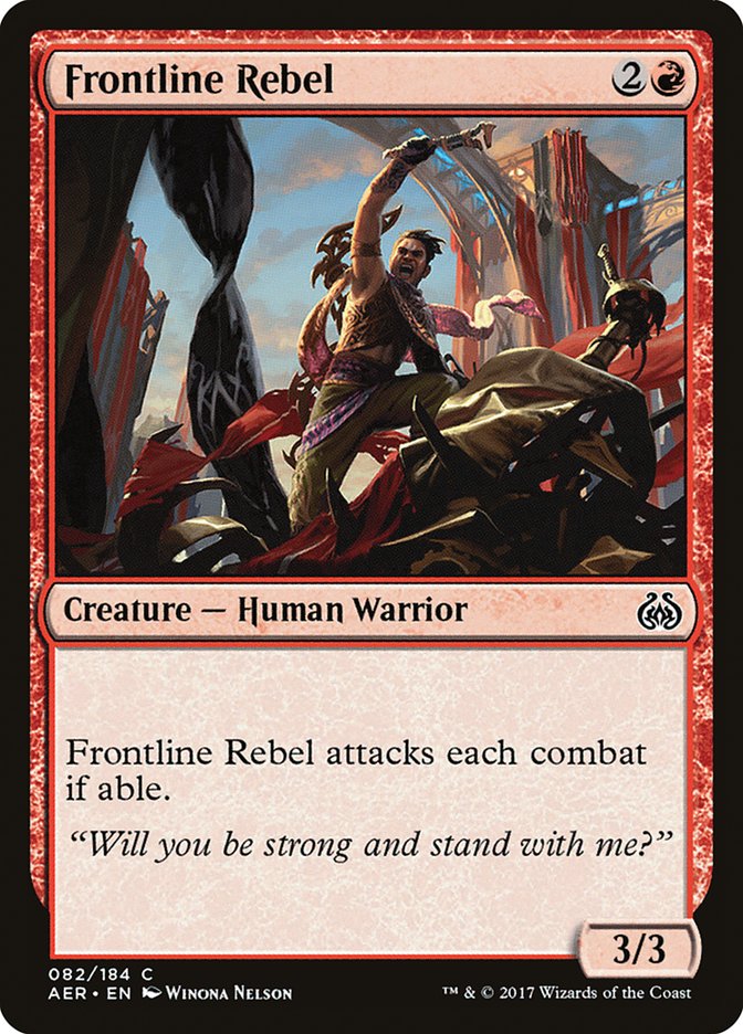 Frontline Rebel [Aether Revolt] | Webway Games