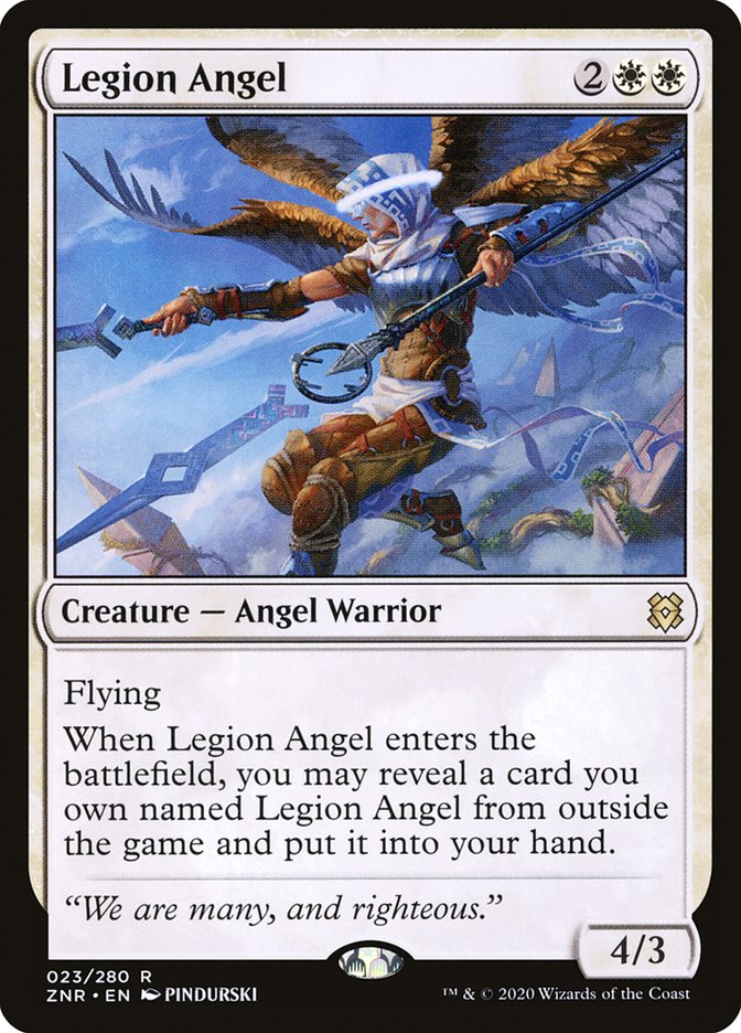 Legion Angel [Zendikar Rising] | Webway Games