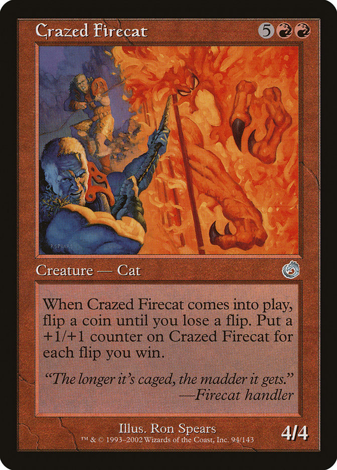 Crazed Firecat [Torment] | Webway Games
