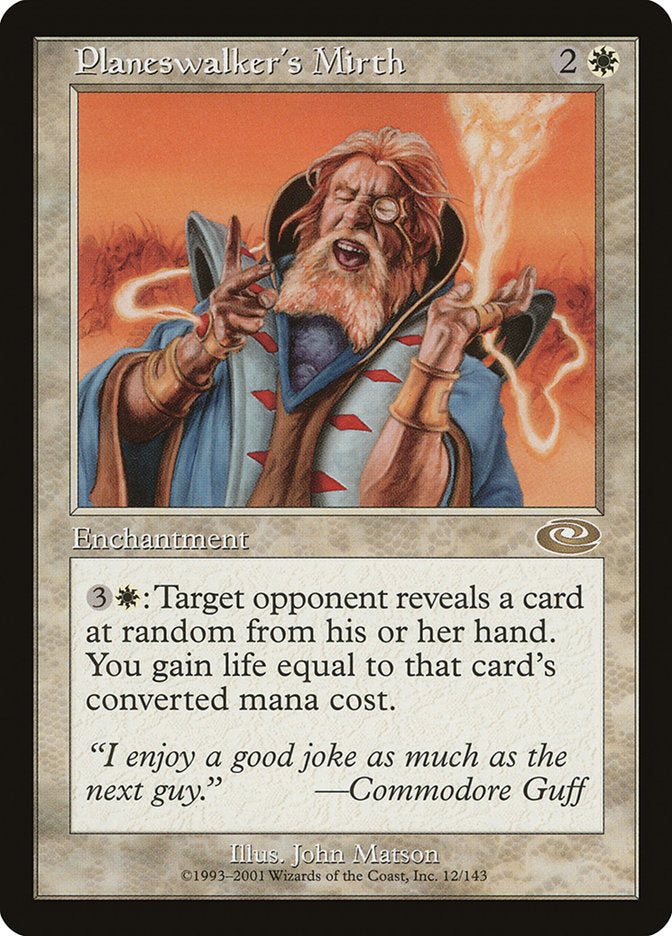 Planeswalker's Mirth [Planeshift] | Webway Games