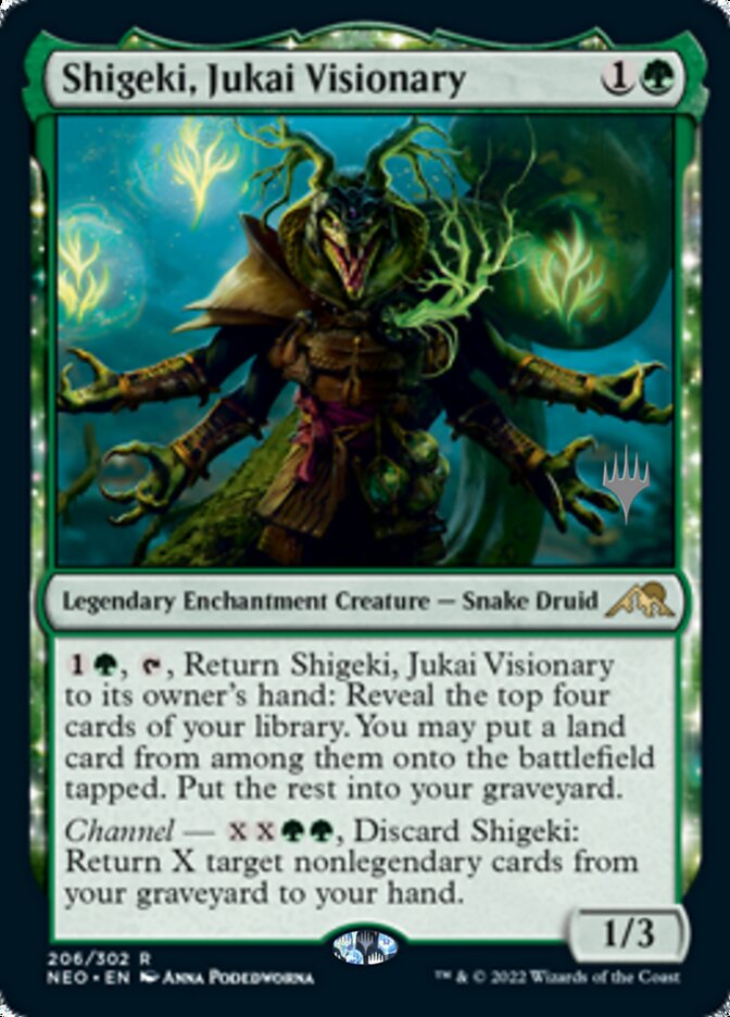 Shigeki, Jukai Visionary (Promo Pack) [Kamigawa: Neon Dynasty Promos] | Webway Games