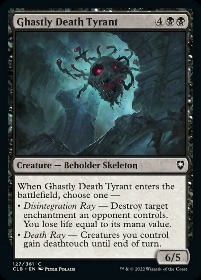 Ghastly Death Tyrant [Commander Legends: Battle for Baldur's Gate] | Webway Games