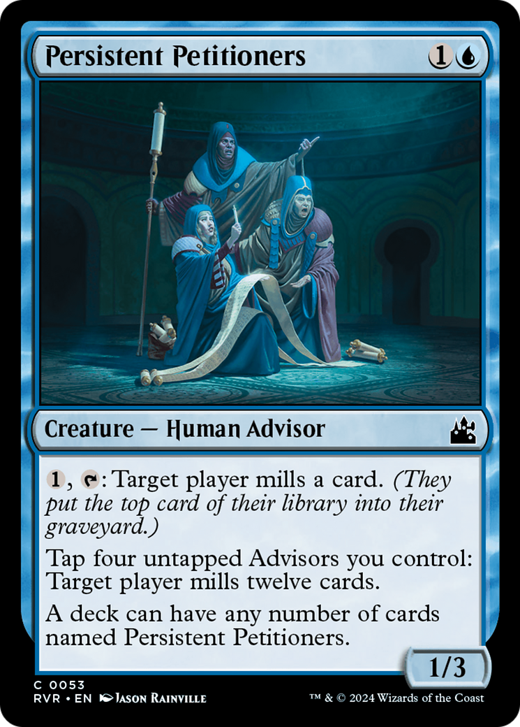 Persistent Petitioners [Ravnica Remastered] | Webway Games