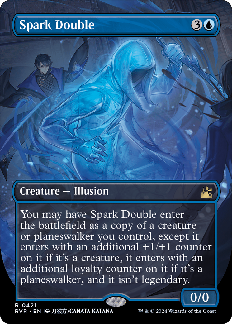 Spark Double (Anime Borderless) [Ravnica Remastered] | Webway Games