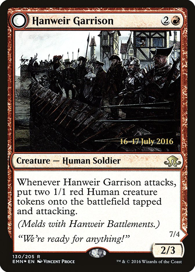 Hanweir Garrison  (Prerelease) [Eldritch Moon Prerelease Promos] | Webway Games