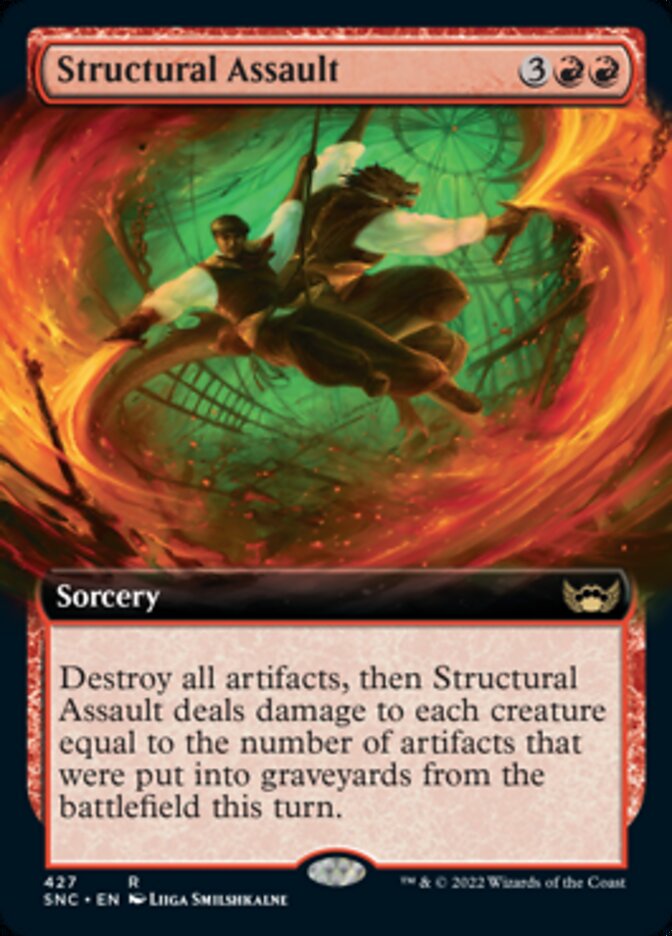 Structural Assault (Extended Art) [Streets of New Capenna] | Webway Games
