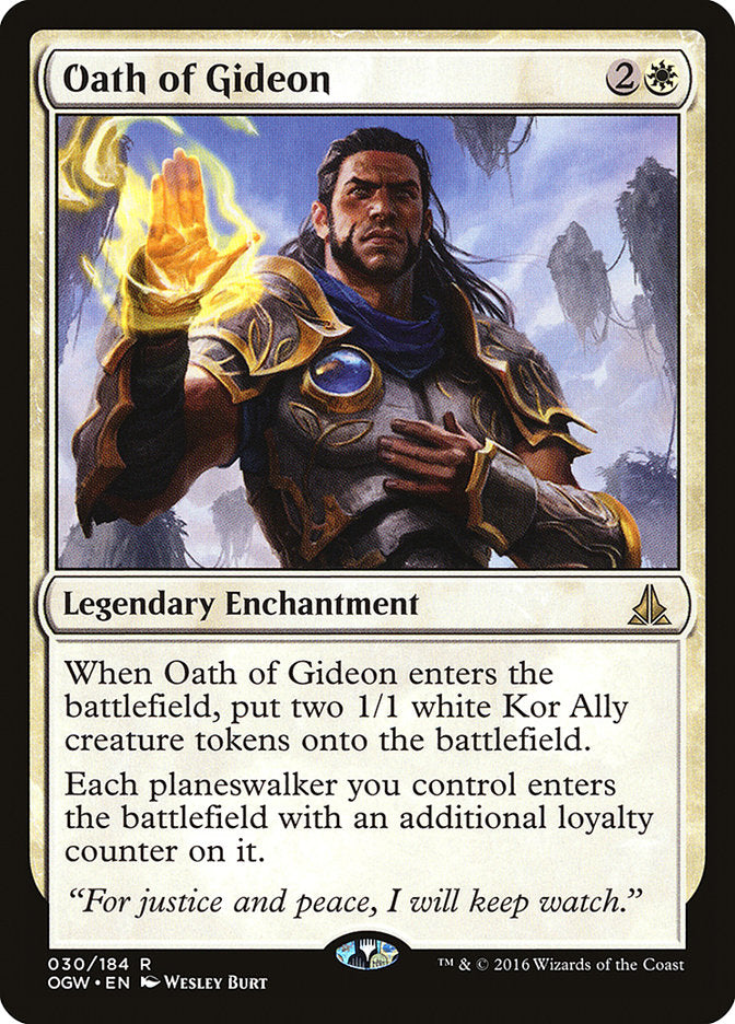 Oath of Gideon [Oath of the Gatewatch] | Webway Games